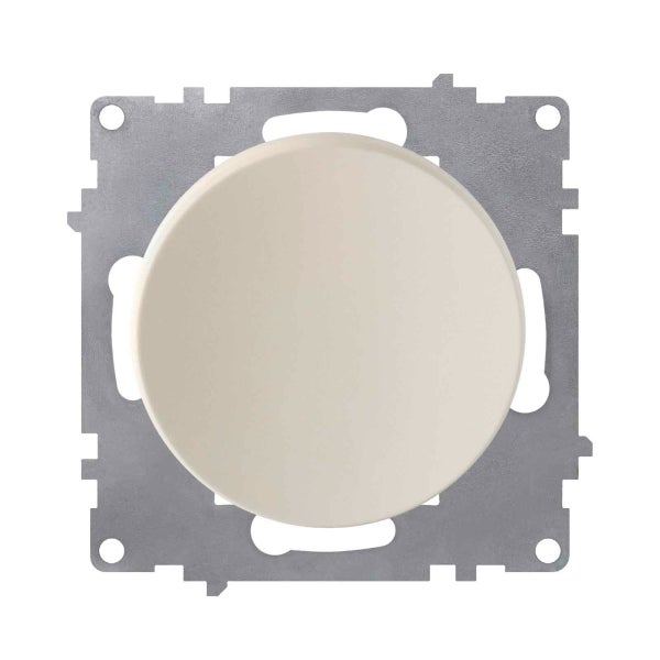 Wippe für Lichtschalter in runder Form mit Metallmontageplatte