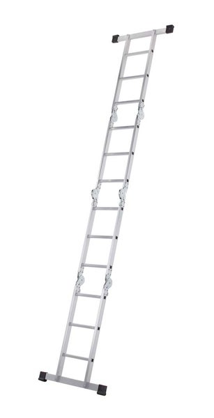 Aluminium Mehrzweckleiter mit Rollen