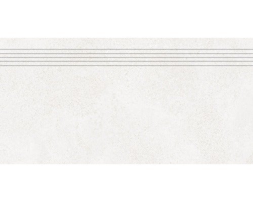 Stufenfliese mit Rillen für den Innenbereich