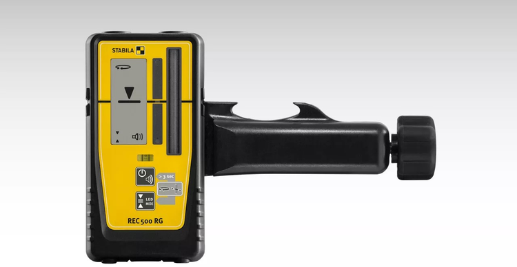 Stabila Rotations-und Linien Receiver REC 500 RG für rote und grüne Laser (außer LAX50) - 1 Stück