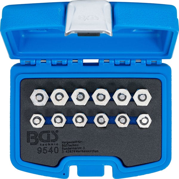BGS Injektor-Verschlussstopfen-Satz 12tlg. - 9540