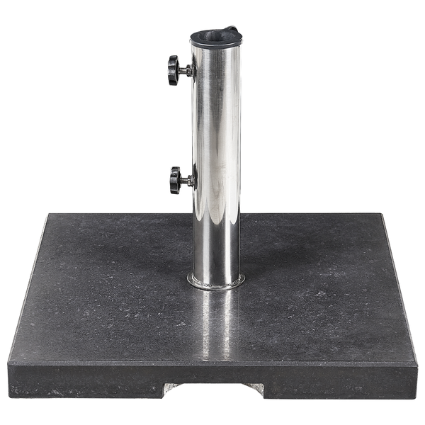 Schirmständer mit Metallschaft und Schraubgriffen