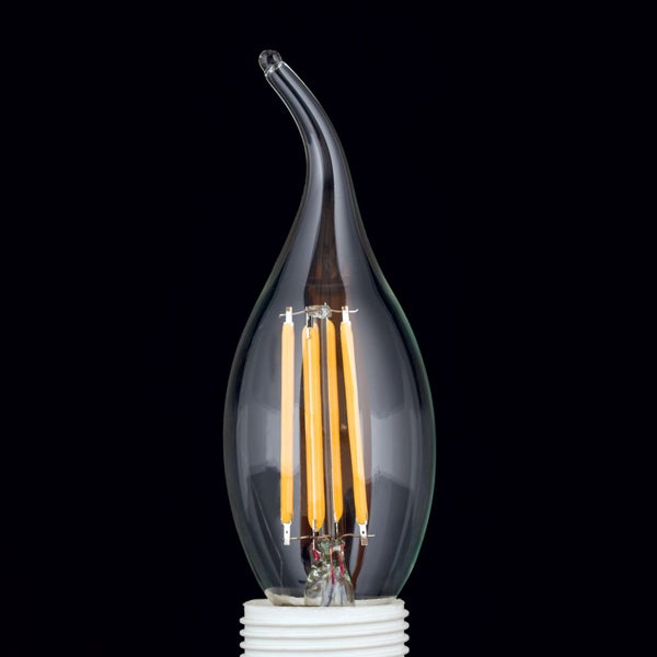 LED Windstoßkerze dimmbar E14/4,5W(40W) 470 lm 2700 K warmweiß