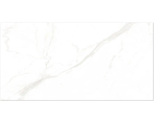Wand- und Bodenfliese Marmi Statuario 60x120cm rektifiziert