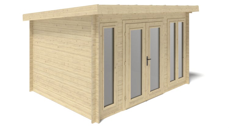 Gartenhaus, Gerätehaus 12m2 - 4x3m - 34mm