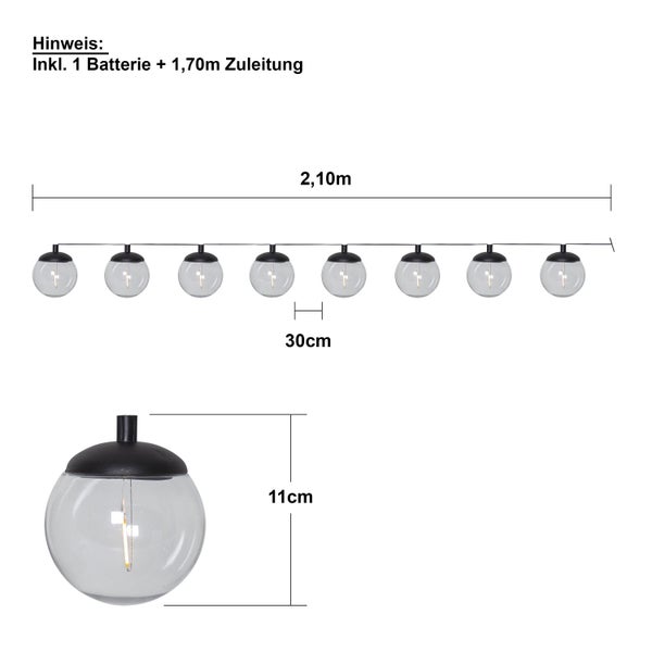 Dekorativer LED Stern aus Draht für den Garten