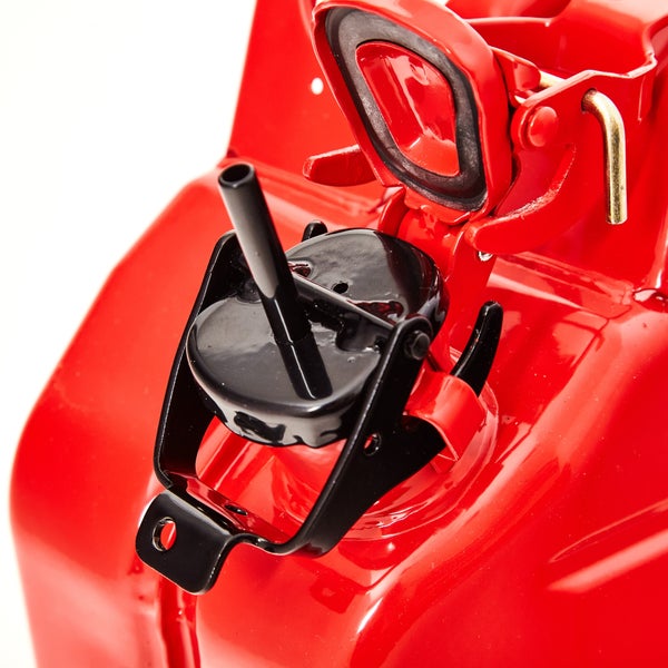 Kraftstoffkanister aus Metall mit Verschlussmechanismus
