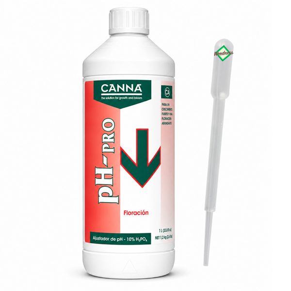 Canna PH Pro Floracion PH Senker als 1 Liter Flasche mit Dosierpipette