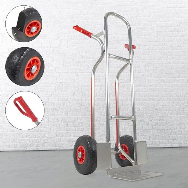Sackkarre Trestles S04 Alu | Aluminium Karre mit PU-Rädern & 150 kg Tragkraft | EU-Qualität für echte Macher