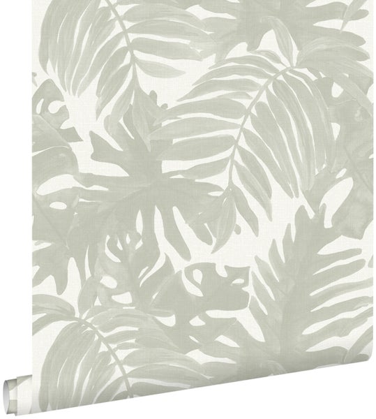 Tapetenrolle mit Pflanzenmuster