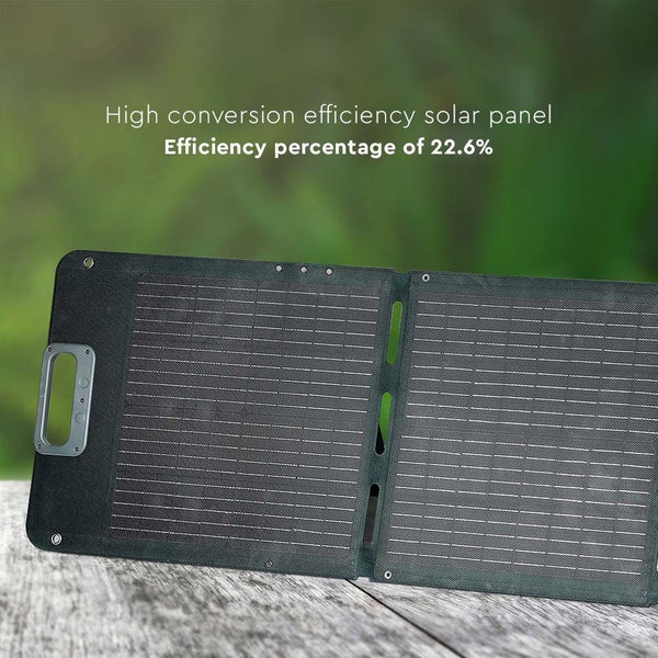 Hochkonvertierendes Solarpanel mit einem Wirkungsgrad von 22,6 Prozent.