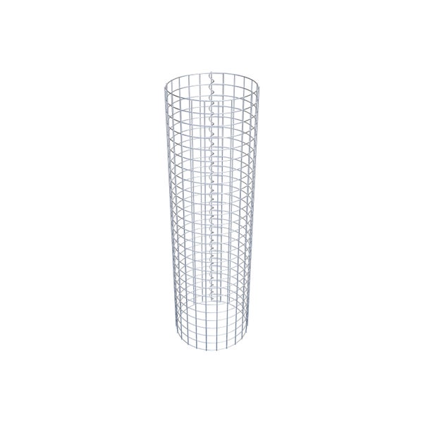 Gabionensäule Durchmesser 37 cm MW 5 x 5 cm rund - Höhe: 130 cm