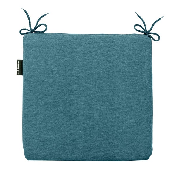 Sitzkissen Panama seeblau - Ca. 40x40 cm - 4er-Set