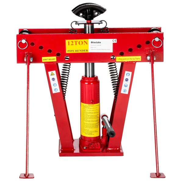 Rohrbiegemaschine tectake  hydraulisch inklusive 6 Druckstücke