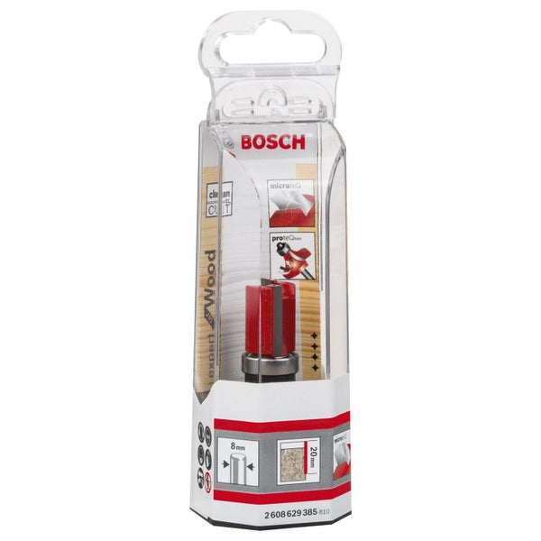 Bosch Bündigfräser Ø 16mm; Schaft 8mm oben liegendes Kugellager - 2608629385
