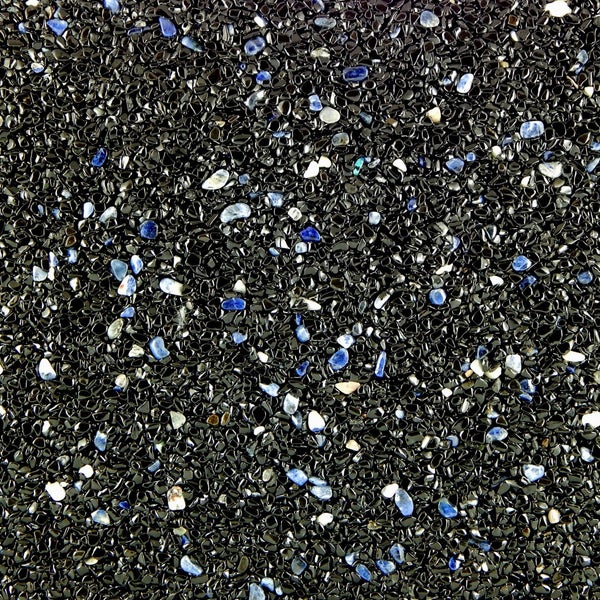 Terralith Edelsteinteppich Sodalith / Nero  1 qm -außen-