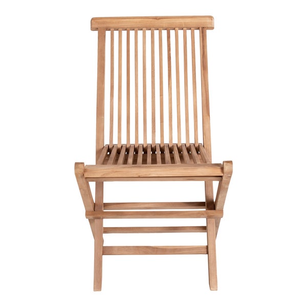 Torad Gartenstuhl Teakholz massiv. 2er Set
