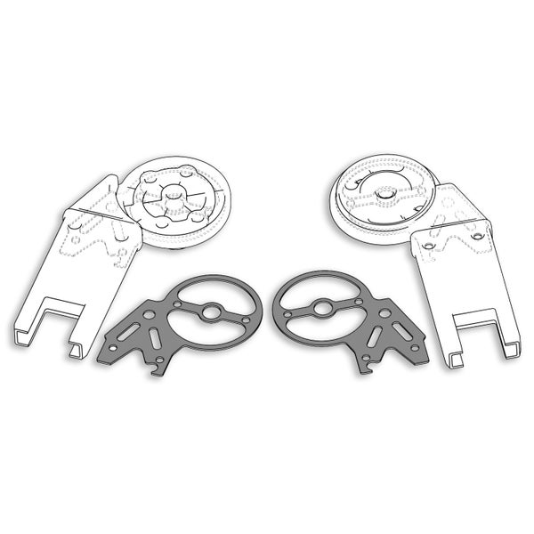 Befestigungsset für Garagentore