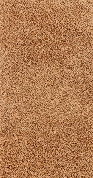Moderner Hochfloriger Shaggy Teppich Terracotta 80x150 cm LILLY