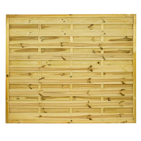 Holzzaun-Element aus Kiefernholz