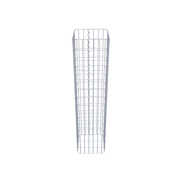 Gabionensäule 32 x 32 cm, MW 5 x 10 cm eckig - Höhe: 1,40 m