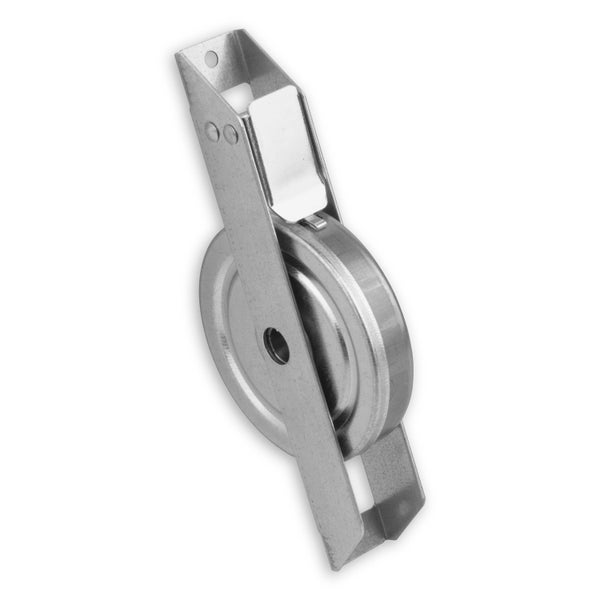 Mini Rollladen-Halbeinlass-Gurtwickler | Lochabstand 135 mm | ohne Gurt | braun