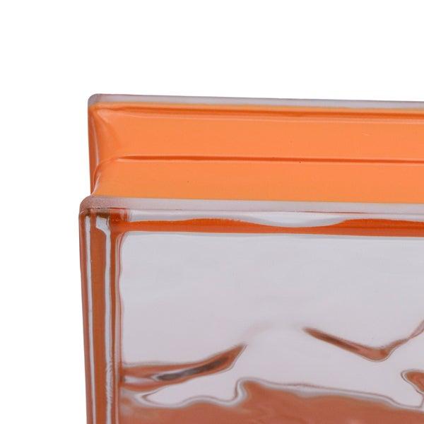 Detailansicht eines Glasbausteins