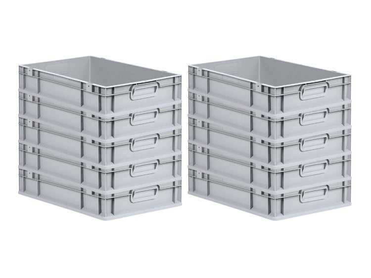 PROREGAL Eurobox NextGen Grip HxBxT 12 x 40 x 60 cm 23 Liter