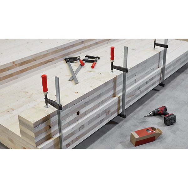 Bessey Temperguss-Schraubknecht 600 x 120 mm - TGKR60