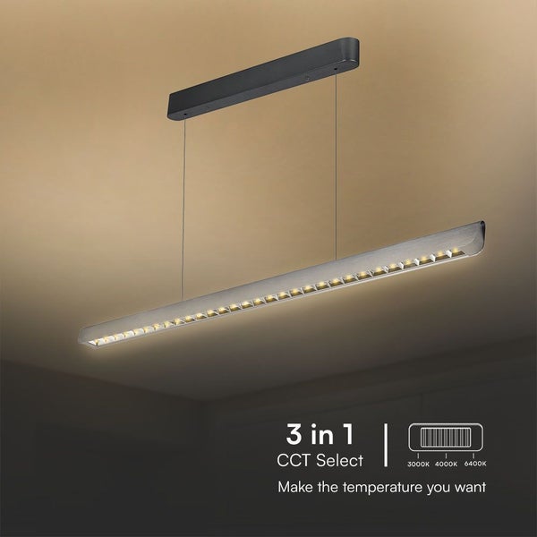 V-TAC VT-7-36-MG - Linearleuchten - 3 IN 1 Linearleuchte - Samsung - IP20 - Mattgrau - 36 Watt -