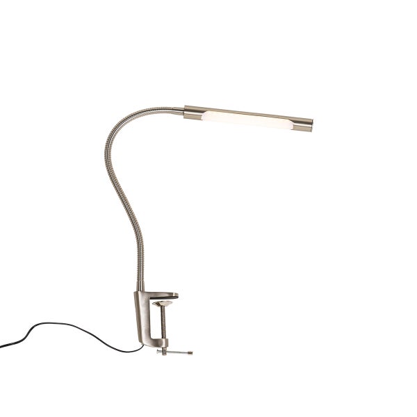 Klemmleuchte mit flexiblem Arm und LED-Beleuchtung