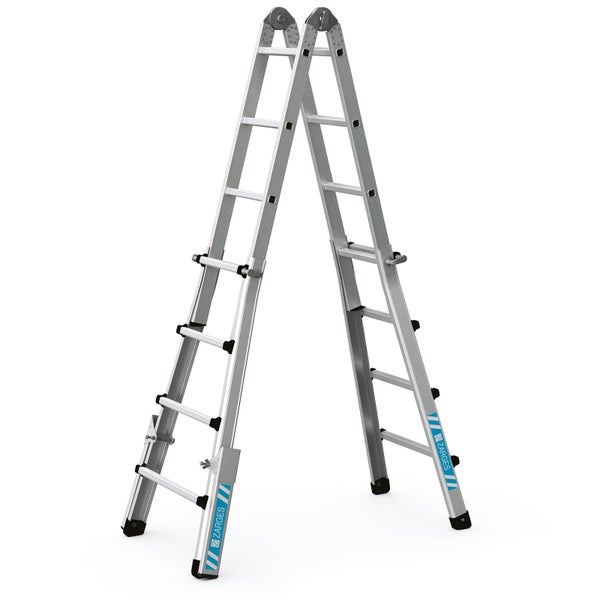 Aluminium-Mehrzweckleiter im A-Zustand