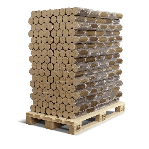 Pollmeier Premium Buchenholz Briketts 6kg x 160 Gebinde 960kg Palette