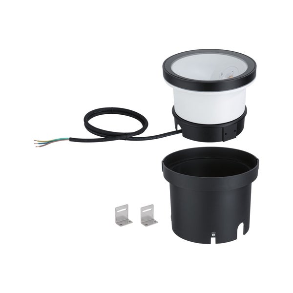 LED Wandfluter Ocos IP67 177mm 3000K 6,2W 190lm 230V 75° Anthrazit Metall