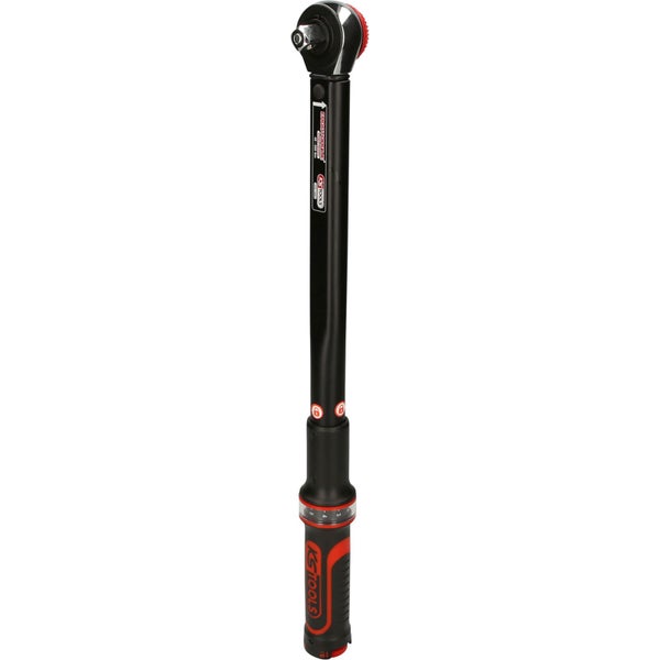 KS TOOLS 1/2 ERGOTORQUEprecision Ratschen-Drehmomentschlüssel Drehknopf 40 - 200 Nm - 516.1442