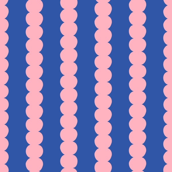 Abstraktes Muster mit Streifen aus Kreisen
