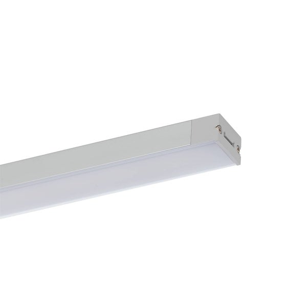 PRIOS LED Unterschrankleuchten (Unterbauleuchte) Esbena dimmbar mit Bewegungsmelder (Modern) in Alu (1 flammig, ) Wohnzimmerleuchte