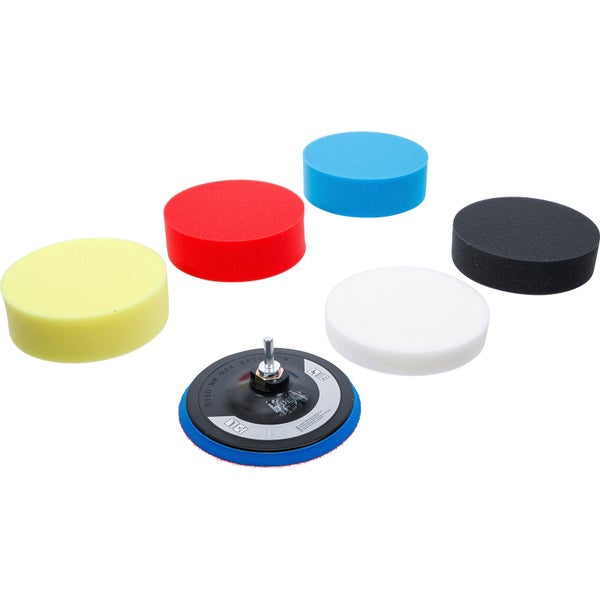 Polierschwamm Set mit Schleifteller