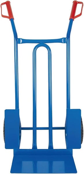 Sackkarre Trestles S01 Stahl | Profi-Transporthilfe mit PU-Rädern & 250 kg Tragkraft | Blau | Made in EU
