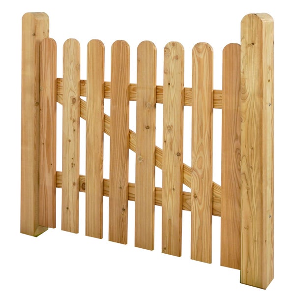 Holzzaun-Tor für den Garten