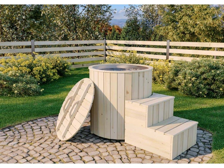 FinnTherm Cold Tub aus Holz mit 19 mm Wandstärke,