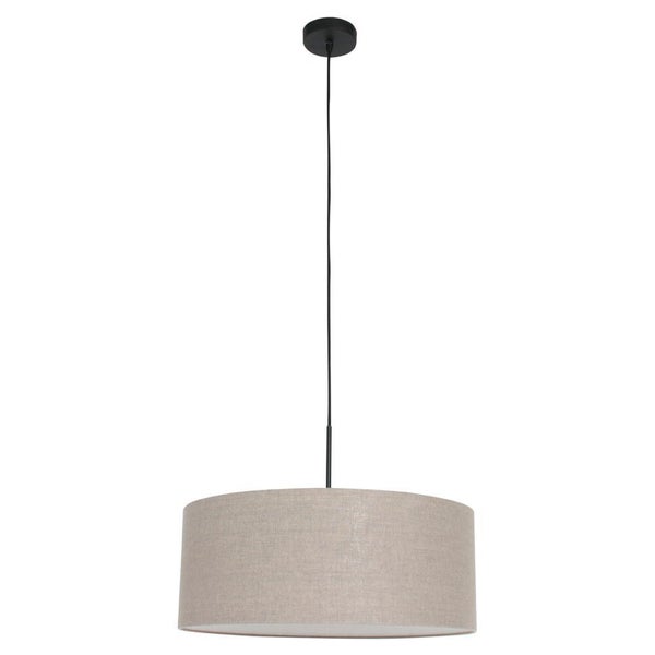 Pendelleuchte Sparkled Light in Schwarz und Beige E27 500mm