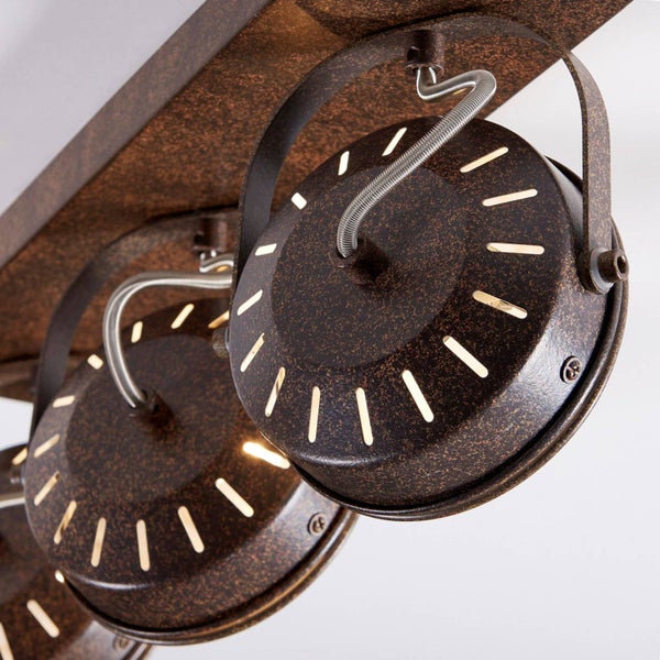 Deckenleuchte mit mehreren Spots aus Metall