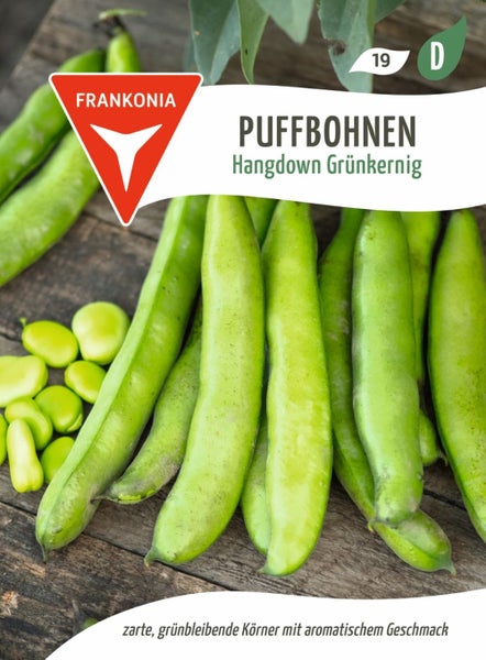Puffbohnen Hangdown Grünerkernig Samenpackung