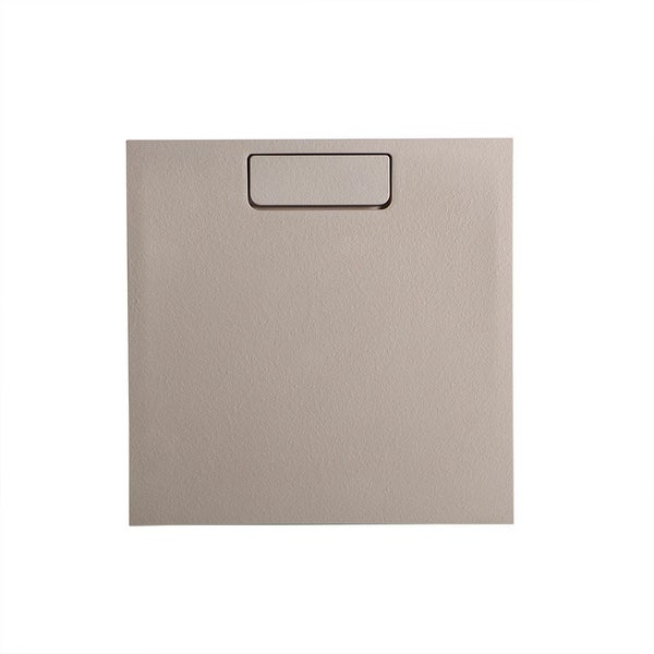 Quadratische Harz Duschwanne 90X90 modern in Steinoptik | Mart