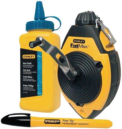 Stanley Schlagschnur-Set FatMax™ mit blauer Kreide - 0-47-681