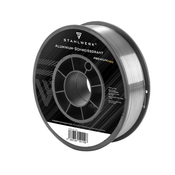 STAHLWERK Schweißdraht MIG MAG Aluminium ER4043 AlSi5 1,0 mm 2 kg Drahtrolle