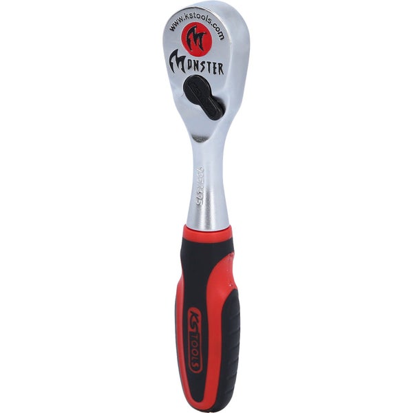 KS TOOLS 1/4 Monster Bit-Umschaltknarre, 115mm - 935.1495