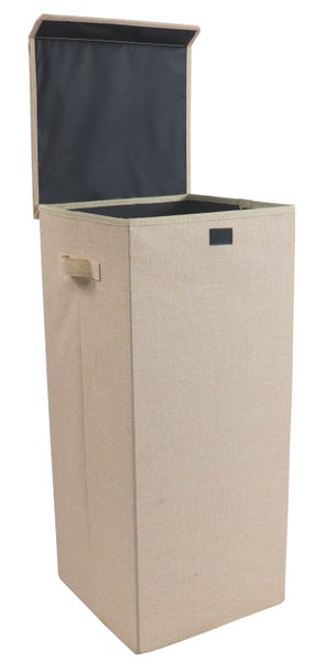 Wäschekorb Wäschebox Stoffbox mit Deckel Dreso L