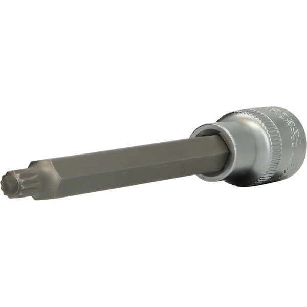 BRILLIANT TOOLS 1/2 Vielzahn-Bit-Stecknuss 140 mm lang M8 - BT022952